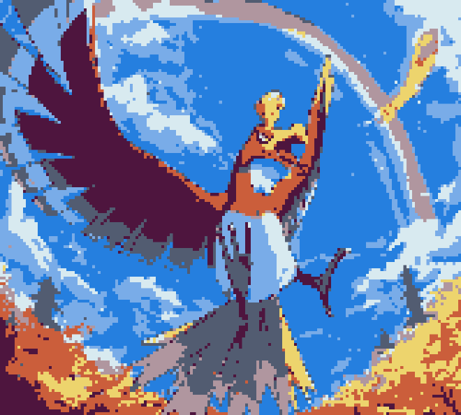 8-color Game Boy Color conversion